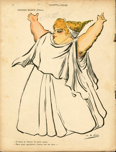A Placa de Manteiga, número 501, Satirical in Colour de Henri Gabriel Ibels