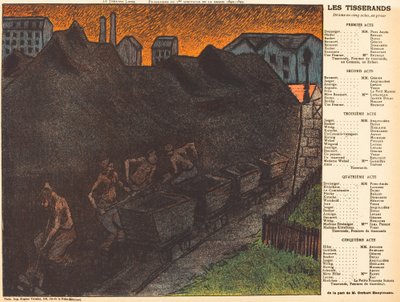 Os tecelões de Henri-Gabriel Ibels