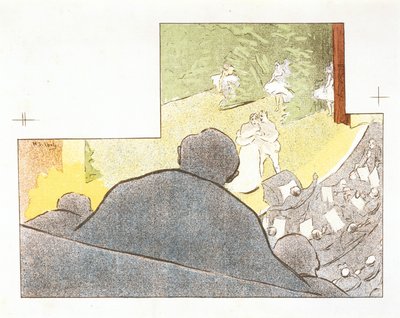 Mirages, Programa para a produção Théâtre Libre dos Fósseis de Henri Gabriel Ibels
