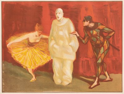 Pantomima, 1899. de Henri Gabriel Ibels