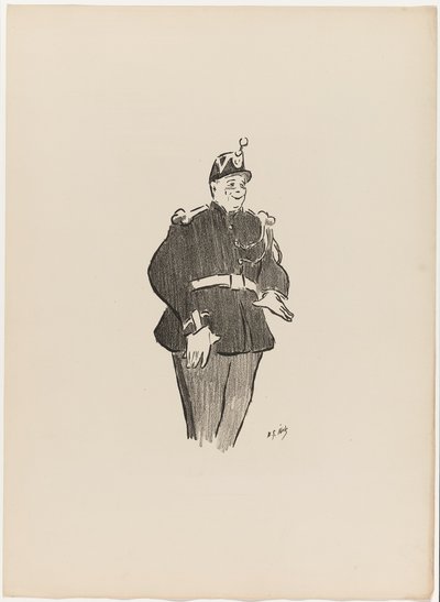 Polin, de Le Café-Concert de Henri-Gabriel Ibels