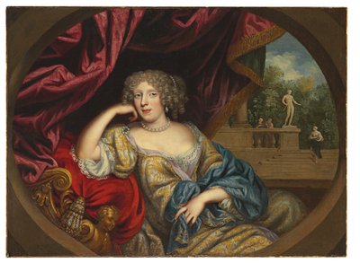 Retrato de uma senhora de Henri Gascard