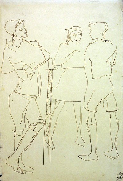 Crianças no Parque de Henri Gaudier-Brzeska