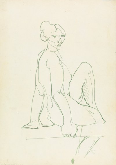 Figura Feminina Sentada de Henri Gaudier Brzeska
