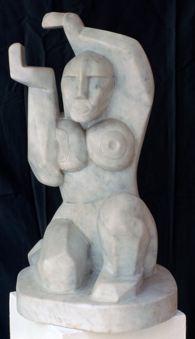 Mulher sentada, c1911-1915 de Henri Gaudier Brzeska