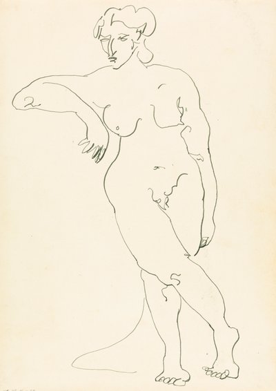 Figura Feminina Permanente de Henri Gaudier Brzeska