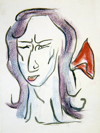 A Condessa de Oxford e Asquith de Henri Gaudier-Brzeska