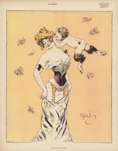 Um segredo (cor litho) de Henri Gerbault