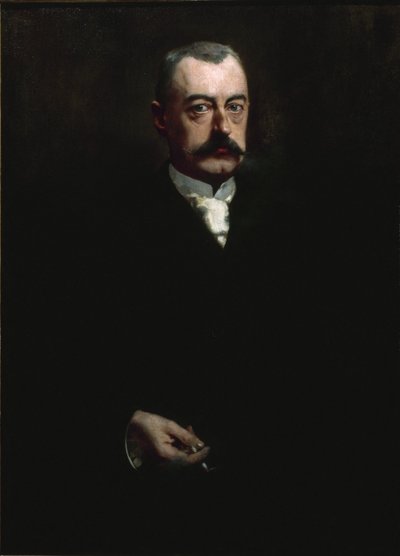Retrato de Pierre Waldeck-Rousseau 1846-1904, ca 1894. de Henri Gervex