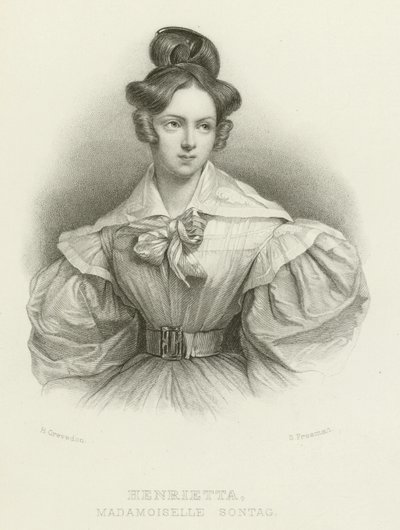 Henrietta, Madamoiselle Sontag de Henri Grevedon