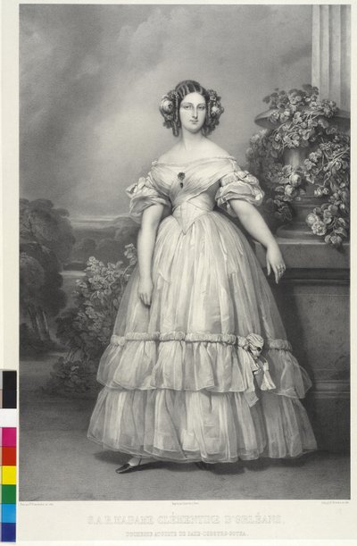Princesa de França clementina de Henri Grevedon