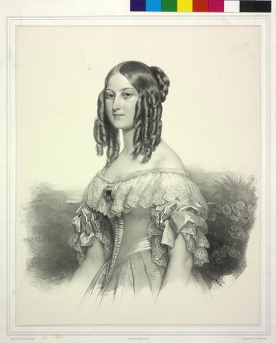 Princesa de Saxe-Coburgo-Gotha Victoria de Henri Grevedon