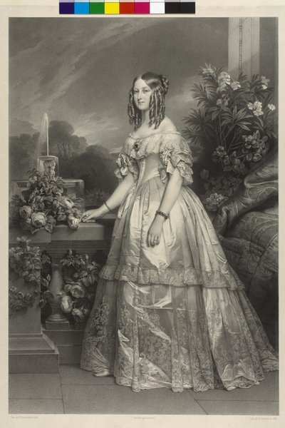 Princesa de Saxe-Coburgo-Gotha Victoria de Henri Grevedon