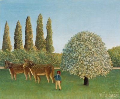Meadowland (O Pasto) de Henri Rousseau