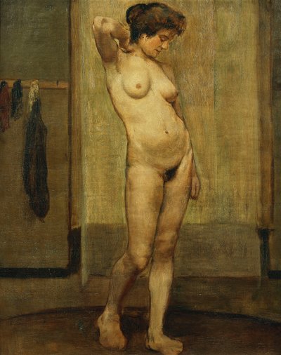 Nu em pé; Ficar de Pé, de Henri Jacques Edouard Evenepoel