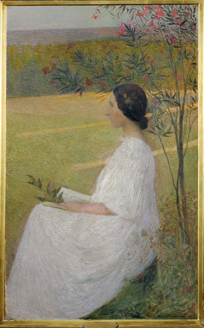 A Musa (pintura sobre tela) de Henri Jean Guillaume Martin
