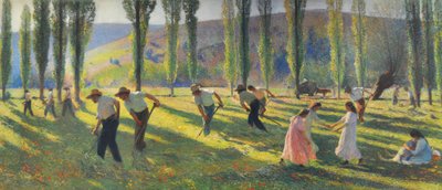As quatro estações: o verão, os ceifeiros de Henri Jean Guillaume Martin
