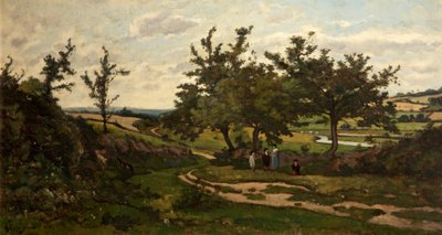 Paisagem, 1886 de Henri Joseph Harpignies