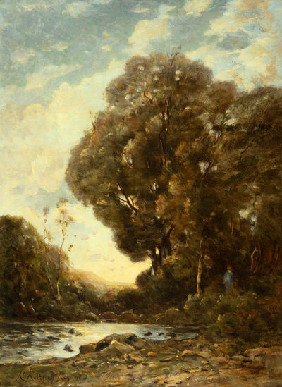 O Rio de Henri Joseph Harpignies