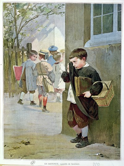 Na detenção, 1889 de Henri Jules Jean Geoffroy
