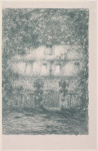 A casa ao luar de Henri Le Sidaner