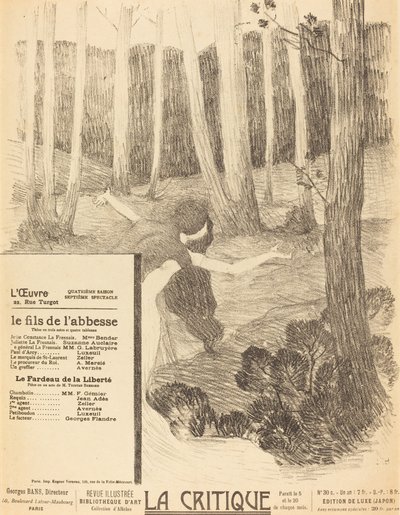 O Filho da Abadessa; O peso da liberdade de Henri Lebasque