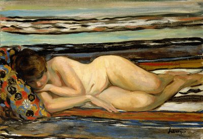 Mulher nua dormindo; Nu Allonge, de Henri Lebasque