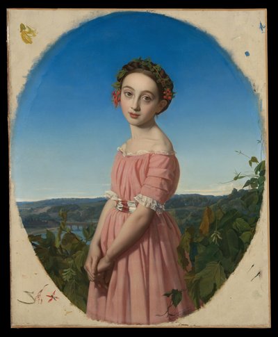 Faustine Léo (1832-1865) de Henri Lehmann