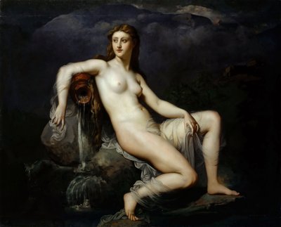 A água ou a fonte LEau ou La source de Henri Lehmann