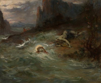 A Morte de Orfeu de Henri Leopold Levy