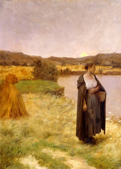 Nascer da lua de Henri Lerolle