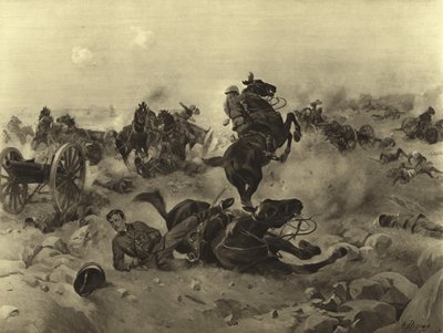 Batalha de Colenso, 1899 (gravura) de Henri Louis Dupray