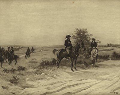 Batalha de Waterloo, 1815 (gravura) de Henri Louis Dupray