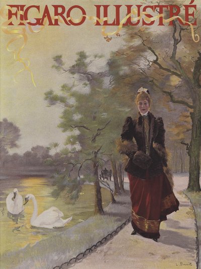 Capa do Le Figaro Illustre, de fevereiro de 1891 de Henri Lucien Doucet