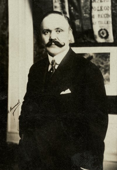 Retrato de Louis Loucheur (foto) de Henri Manuel