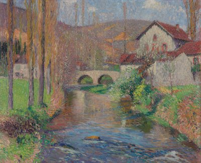 Ponte Labastide du Vert vista a jusante de Henri Martin