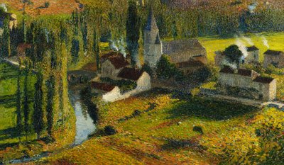 A cidade fortificada verde; La Bastide du Vert, de Henri Martin