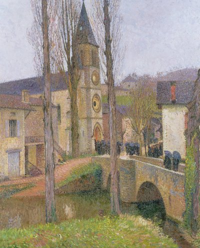 Hora da missa em Labastide du Vert de Henri Martin