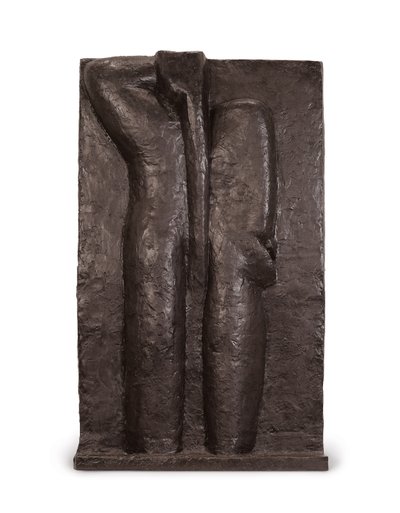 Costas IV, c.1930 ; 1978 (bronze com pátina castanha escura) de Henri Matisse