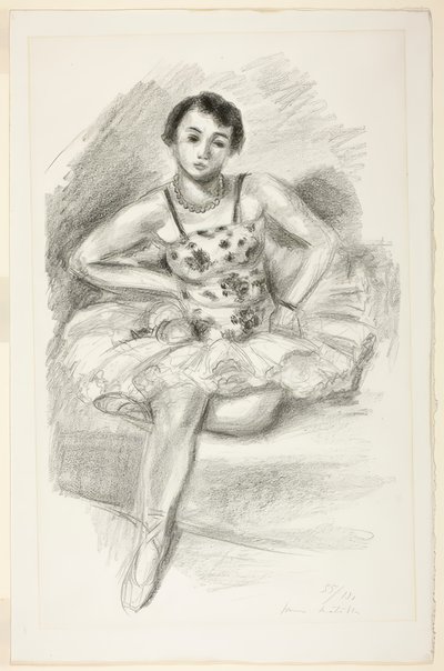 Dançarina de Ballet, de Ten Dancers de Henri Matisse