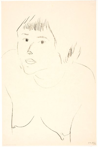Busto de uma mulher nua de Henri Matisse