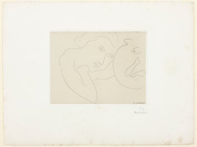 Cabeça de peixe e taça de peixe de Henri Matisse