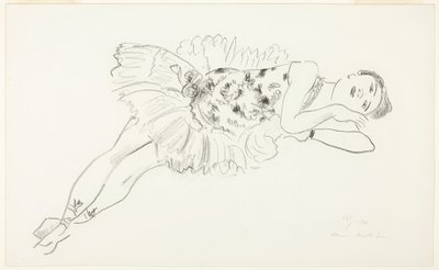 Dançarino Reclinado, de Dez Dançarinos de Henri Matisse