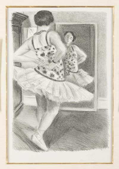 Bailarina reflectida no espelho de Henri Matisse