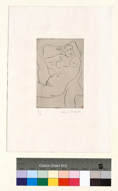 Figura adormecida de Henri Matisse