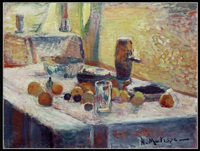 Primeira Natureza Morta de Laranja de Henri Matisse