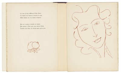 Uma seleção de Amours de Ronsard de Henri Matisse