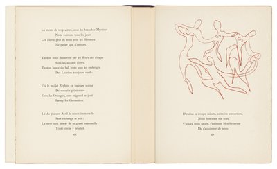 Uma seleção de Amours de Ronsard de Henri Matisse