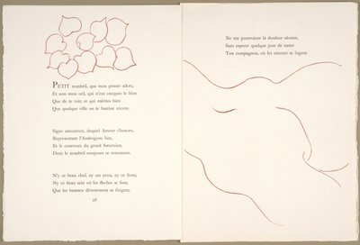 Florilège dos Amores de Ronsard, 29 de novembro de Henri Matisse