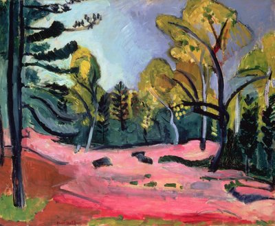 Floresta de Fontainebleau de Henri Matisse